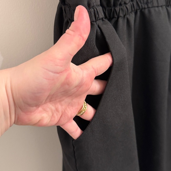 BeBop Black Ruffle Mini Dress - Picture 3 of 3